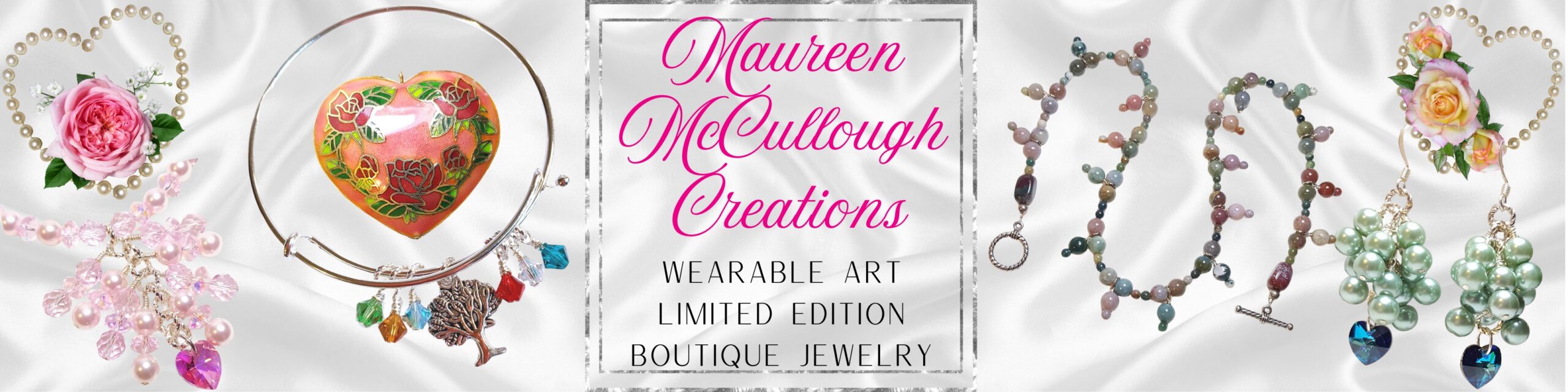 Maureen McCulloug h Creations Wearable Art Limited Edition Boutique Jewelry